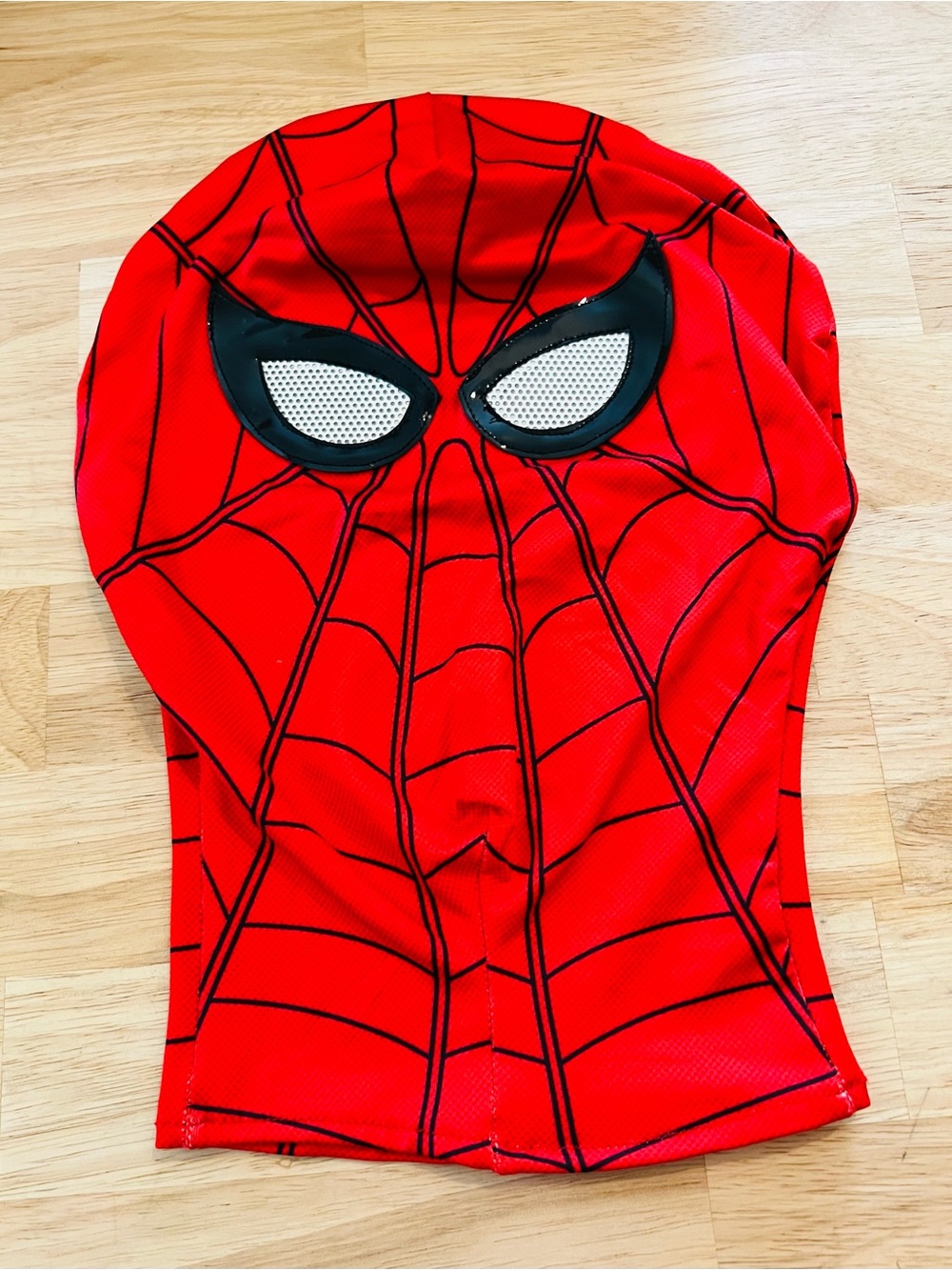Marvel Spider-Man Kids Red & Black Costume Full Body Suit & Mask, Size S - Picture 2 of 16